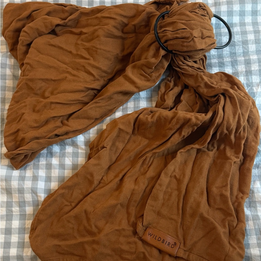 WildBird Rust Brown Ring Sling in Warm Brown